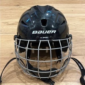 Bauer skating helmet for toddler